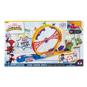 Disney Spidey & His Amazing Friends Metals Track Set Toy New With Box (READ)